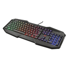 Teclado Gamer Trust con Iluminación RGB