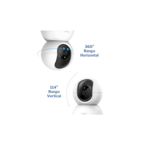 Cámara WiFi Tapo C200: Vigilancia 360° Inteligente para tu Hogar o Negocio.