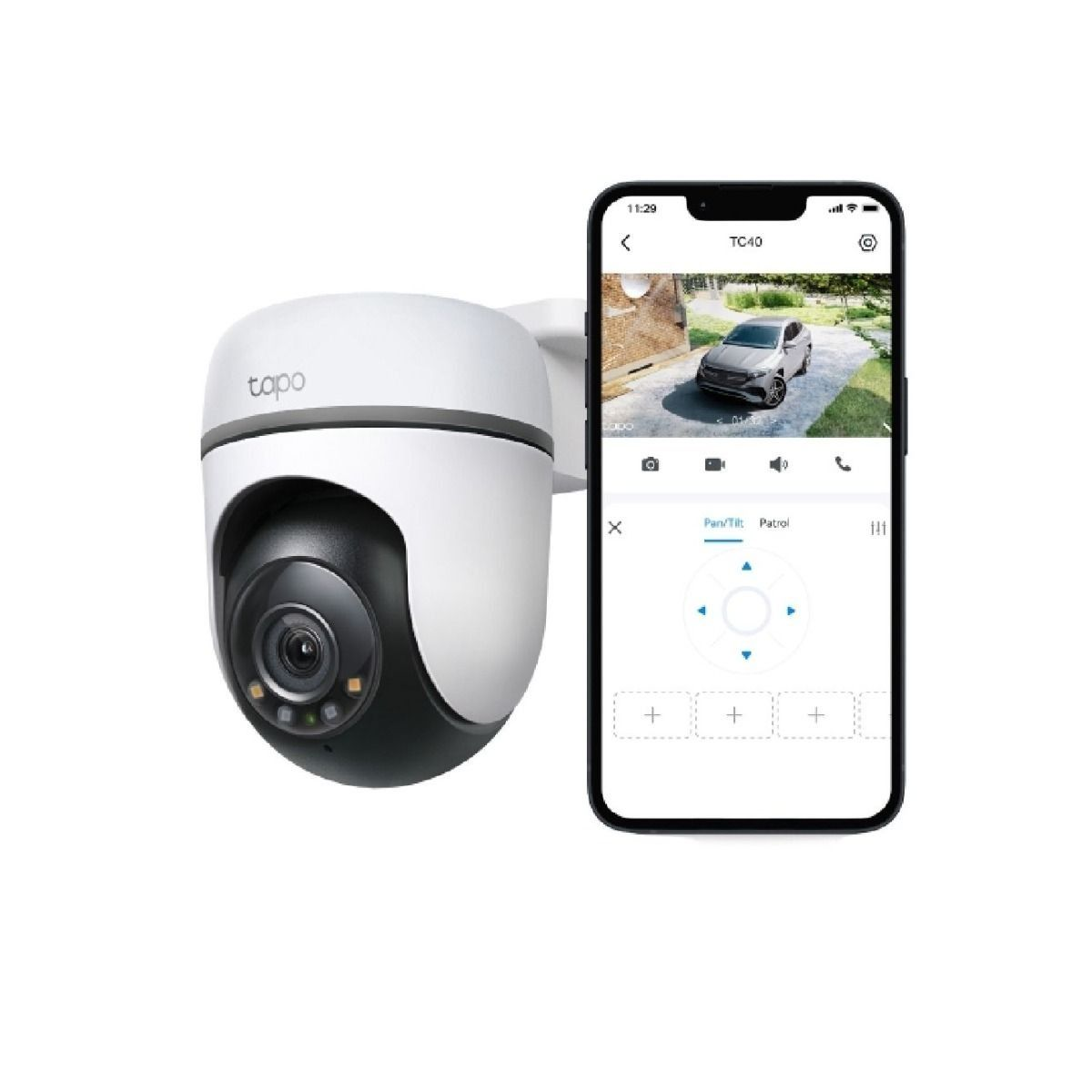 Cámara Seguridad Wifi Tplink TC40 AI